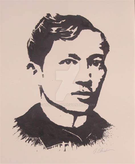 jose rizal writing drawing